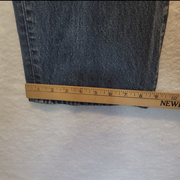 Levi's 517 Bootcut Men's Jeans Dark Wash Loose Fit Western Wear - Picture 6 of 12